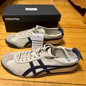 Onitsuka Tiger Mexico 66 Birch/Peacoat sneakers 11.5 new